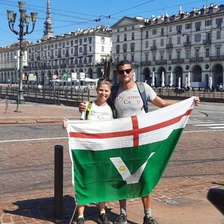 Da Varazze a Torino a piedi per Dynamo Camp: dopo 5 giorni Filippo e Francesca arrivano a destinazione, raccolti più di 2mila euro