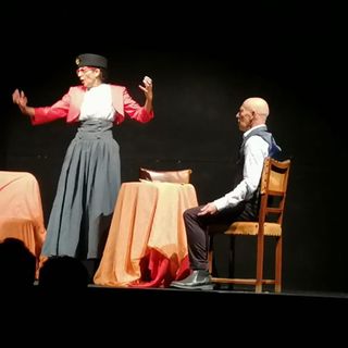 Una scena da 'Ecco il mio dramma'