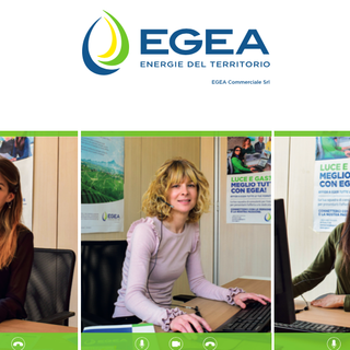 EGEA lancia l’innovativo servizio “Sportelloacasa” con una videochiamata sei immediatamente faccia a faccia con l’operatrice