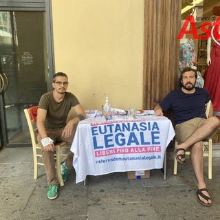 Un momento della raccolta