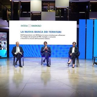 Intesa Sanpaolo, dopo l'integrazione di Ubi, da Banca dei territori 20 miliardi erogati in 5 mesi
