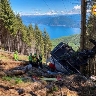 Domani in Piemonte giornata di lutto per le vittime della funivia del Mottarone