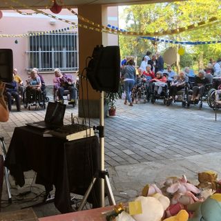 La festa nella struttura