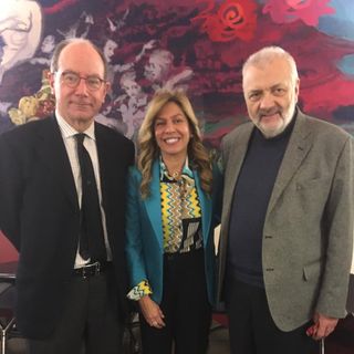 L’avv. Florio insieme a Piergiorgio Bricchi e a Rita Balistreri