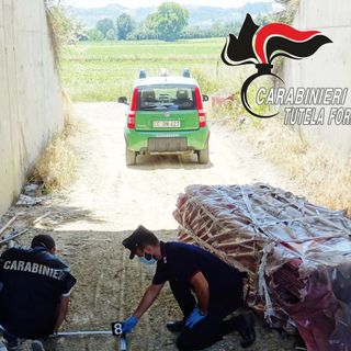 Sud Astigiano, abbandonati rifiuti contenenti amianto. Tre persone denunciate di ditte di Nizza Monferrato e Canelli in fallimento