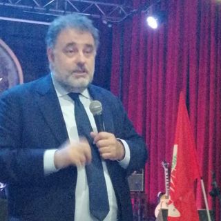 Il capogruppo alla Camera di Leu al Diavolo Rosso di Asti