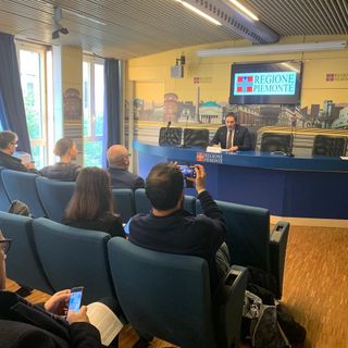 Conferenza stampa con l'assessore Ricca