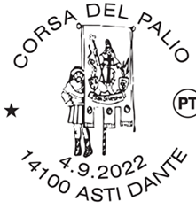 Palio di Asti: Poste Italiane partecipa all'evento con uno speciale annullo filatelico
