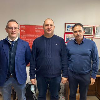 Un momento della giornata di ieri alla Cgil astigiana