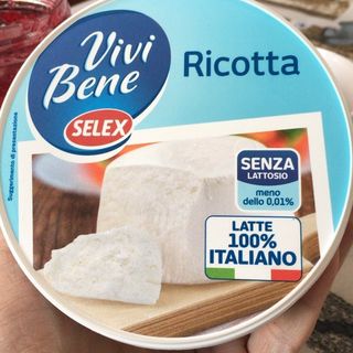 Richiamata ricotta senza lattosio Selex Vivi Bene