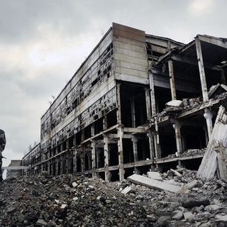 Un'immagine dei precedenti scontri in Donbass