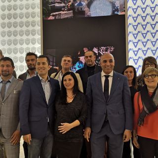 L’Assessore Regionale Marco Gabusi al Simei di Milano con le aziende canellesi: