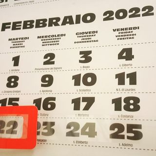 Oggi è il 22-02-2022, data palindroma: ecco che cosa significa