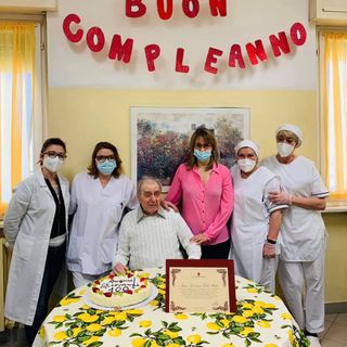 Giovanni Fedele Robba di Nizza ha compiuto 100 anni