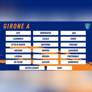 Calcio Serie D, è ufficiale, l'Asti inserita nel Girone A. Il campionato inizia il 19 settembre