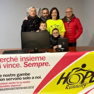 Materiale informatico dell'Università Studi di Torino per la Hope Running