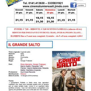 Al cinema Lumière continua la programmazione del film &quot;Il grande salto&quot;