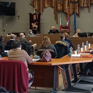 Due immagini relative l'incontro sulla disabilità svoltosi presso la Provincia di Asti