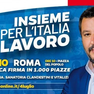 Nel fine settimana anche la Lega astigiana scenderà in piazza per il lavoro