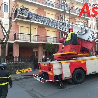 La fotografia, risalente al febbraio scorso, fa riferimento a un intervento analogo compiuto in via Giovanni XXIII