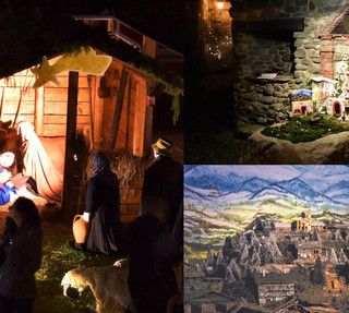 A Biella ‘prendono vita’ il presepe meccanico di Callabiana, quello gigante di Marchetto e i 300 presepi di Postua