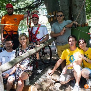 A Domobianca365 il Parco Avventura con il percorso aperto alle persone con disabilità motoria. Uno dei pochi in Italia (Foto) A Domobianca365 il Parco Avventura con il percorso aperto alle persone con disabilità motoria. Uno dei pochi in Italia (Foto)