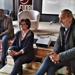 Da sinistra: Mario Malandrone, Anna Bosia e Beppe Rovera