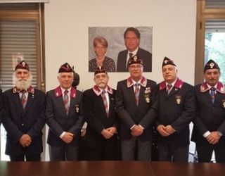 Il direttivo dell'ANPS Asti, in carica dal 2018 al 2022