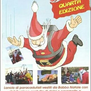 Domani pomeriggio, in piazza Statuto, tutti con il naso all'insù: "Babbo Natale arriva dal cielo"! Domani pomeriggio, in piazza Statuto, tutti con il naso all'insù: "Babbo Natale arriva dal cielo"!