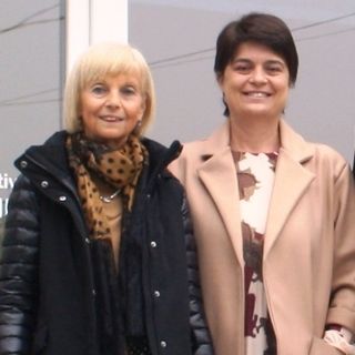Barbara Botto (a destra) con Ada Bruna Morando