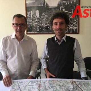 Beppe Passarino e Michele Anselmo in una foto d'archivio