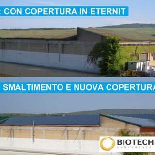 Vuoi rimuovere l'amianto dal tuo tetto senza spese? Con Biotech Energia è possibile!