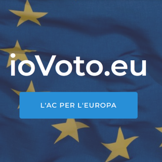 La home page del sito Io Voto