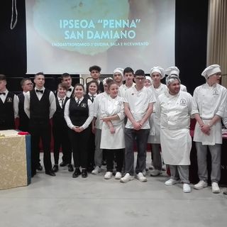 San Damiano: grande successo per la cena preparata dagli studenti dell'Istituto Penna