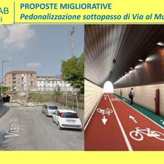 Tra le proposte anche la pedonalizzazione del sottopasso di via al Mulino