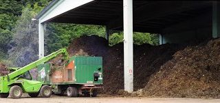 Un impianto di compostaggio di GAIA