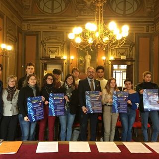 Un momento della conferenza di presentazione della giornata
