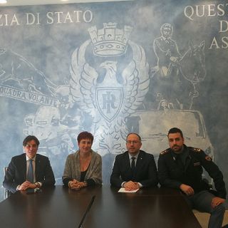 Un momento della conferenza stampa i presentazione