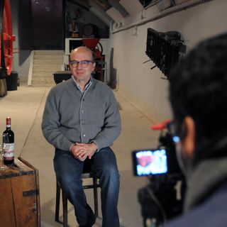Dante Garrone durante la video intervista