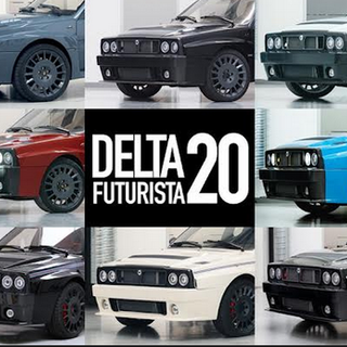 Podium Advanced Technologies di Pont Saint Martin ha completato la ventesima Lancia Delta Futurista