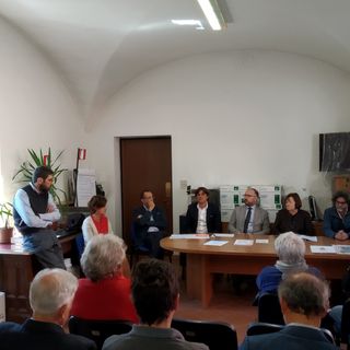 Un momento del convegno di questa mattina
