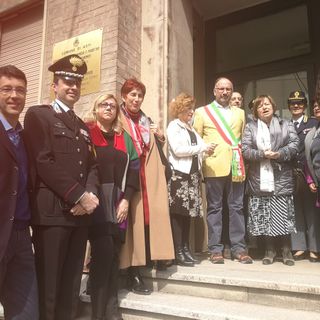 L'inaugurazione con tutte le autorità presenti