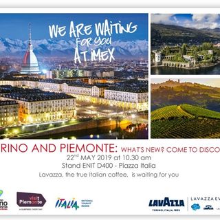 Turismo: Torino e il Piemonte protagonisti all'IMEX 2019 di Francoforte