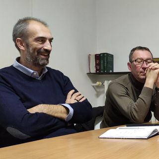 Malandrone e Passarino ritratti durante una conferenza stampa del dicembre scorso