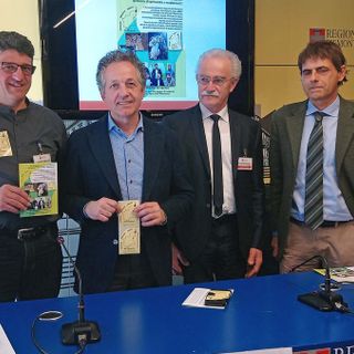 Nella foto, da sinistra; Simone Grappiolo, Giorgio Ferrero, Roberto Chialva e Tiziano Valperga