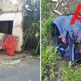 Il declino della ex Colli di Felizzano, tra rifiuti, materassi e mutande abbandonate
