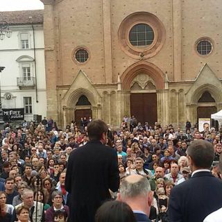 Piazza San Secondo gremita in occasione della MoVifest 2017