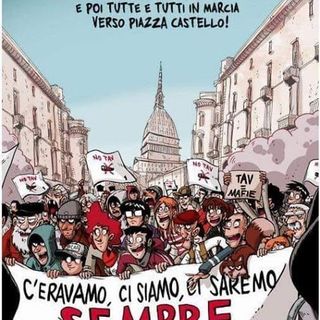 Il manifesto della manifestazione, firmato dall'inconfondibile penna di Zerocalcare