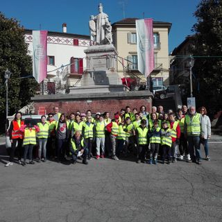 Foto di gruppo per la 'squadra' di Castelnuovo Don Bosco