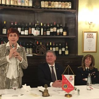 L'incontro al ristorante La Grotta